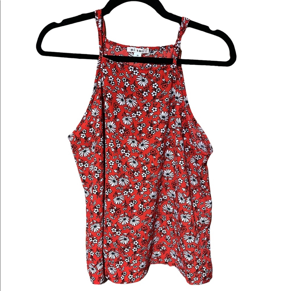 Floral tank top